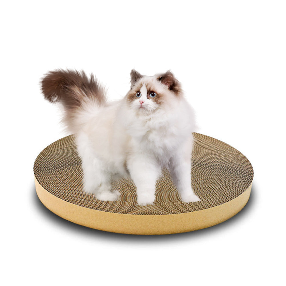 Pads de repuesto Garvee para rascador de gatos de cartón duradero redondo 38 cm diámetro